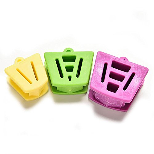 Gracefulvara 3 Pcs Dental Silicone Mouth Bite Block Rubber Mouth Opener Cheek Retractor Prop