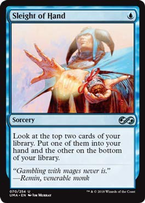 Magic The Gathering - Sleight of Hand - Foil - Ultimate Masters - Uncommon Magic The Gathering - Sleight of Hand - Foil - Ultimate Masters - Uncommon