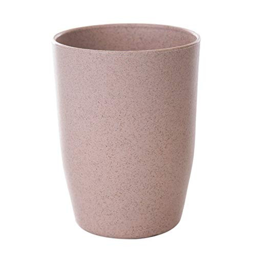 Bullker Kolefei Travel Home Plastic Toothbrush Holder Mug Gargle Washing Cup Bathroom Accessory for Home Pink
