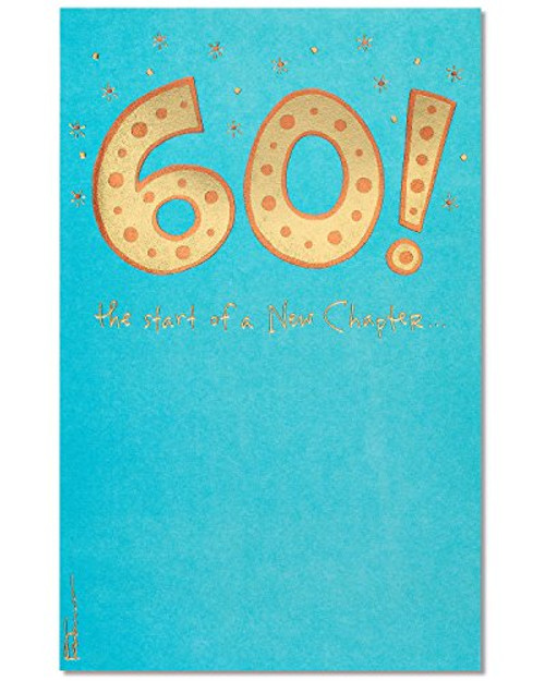 American Greetings 60th Birthday Card New Chapter American Greetings 60th Birthday Card New Chapter