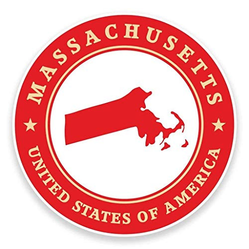 Massachusetts USA Vinyl Sticker Decal Laptop Car Bumper Sticker Travel Luggage Car iPad Sign Fun 5 inch Massachusetts USA Vinyl Sticker Decal Laptop Car Bumper Sticker Travel Luggage Car iPad Sign Fun 5 inch