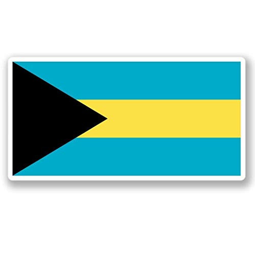 Bahamas Flag Vinyl Sticker Decal Laptop Car Bumper Sticker Travel Luggage Car iPad Sign Fun 5 inch Bahamas Flag Vinyl Sticker Decal Laptop Car Bumper Sticker Travel Luggage Car iPad Sign Fun 5 inch