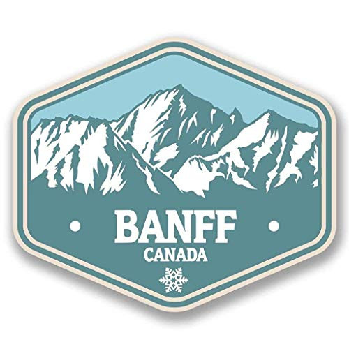 Banff Canada Vinyl Sticker Decal Laptop Car Bumper Sticker Travel Luggage Car iPad Sign Fun 5 inch Banff Canada Vinyl Sticker Decal Laptop Car Bumper Sticker Travel Luggage Car iPad Sign Fun 5 inch