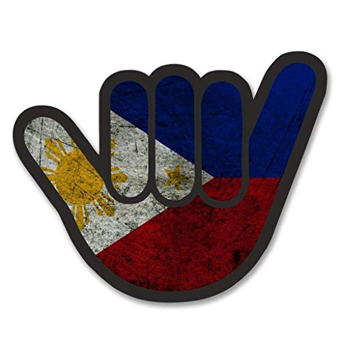 Philippines Flag Shocker Vinyl Sticker Decal Laptop Car Bumper Sticker Travel Luggage Car iPad Sign Fun 5 inch Philippines Flag Shocker Vinyl Sticker Decal Laptop Car Bumper Sticker Travel Luggage Car iPad Sign Fun 5 inch
