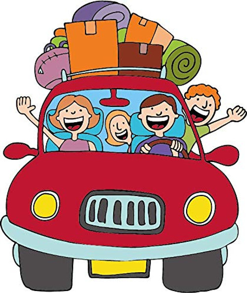 JJH Inc Family Funny Bus Cartoon Travel Vinyl Decal Sticker Waterproof Car Decal Bumper Sticker 5 inch JJH Inc Family Funny Bus Cartoon Travel Vinyl Decal Sticker Waterproof Car Decal Bumper Sticker 5 inch