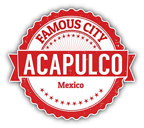 JJH Inc Acapulco City Mexico Grunge Travel Stamp Vinyl Decal Sticker Waterproof Car Decal Bumper Sticker 5 inch JJH Inc Acapulco City Mexico Grunge Travel Stamp Vinyl Decal Sticker Waterproof Car Decal Bumper Sticker 5 inch