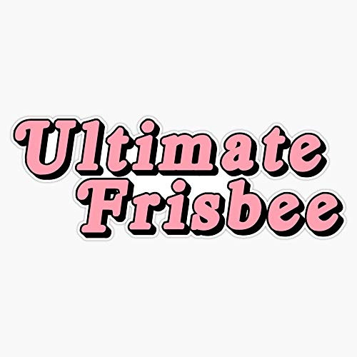 EMC Graphics Ultimate Frisbee Sticker Decal Vinyl Bumper Sticker Decal Waterproof 5 inch