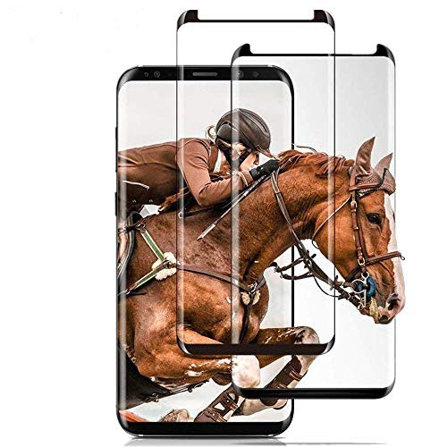 Galaxy S10 Screen Protector  2 Pack   S10 Tempered Glass  HD Clear  No Bubbles  9H Hardness  Support Fingerprint Unlok  Tempered Glass Screen Protector Compatible with Samsung Galaxy S10  6.1