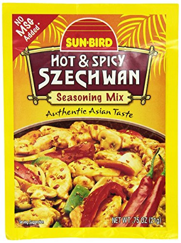 Sunbird Mix Seasoning Szechwan Hot Spicy  0.75 oz