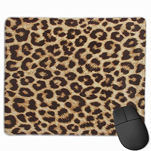 Mouse Pad Leopard Grain Mousepad Non-Slip Rubber Gaming Mouse Mat Rectangle Mouse Pads for Computers Laptop