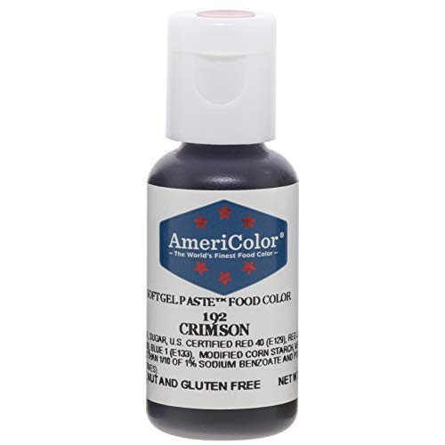 AmeriColor Soft Gel Paste Food Color .75-Ounce  Crimson