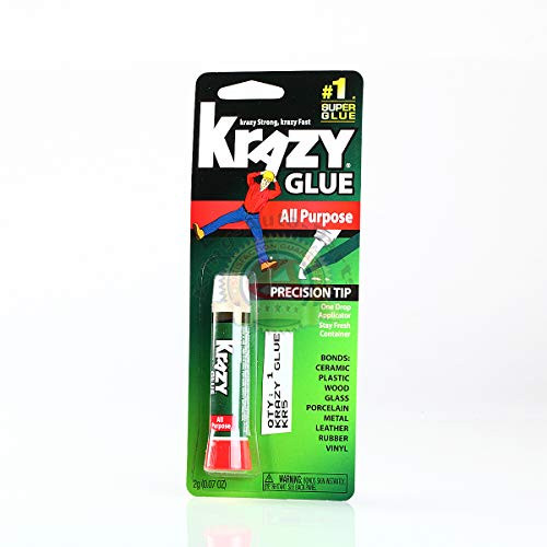 Krazy Glue All Purpose Super Glue Pen  Fine Tip  3 Grams  0.07 Fluid Ounce