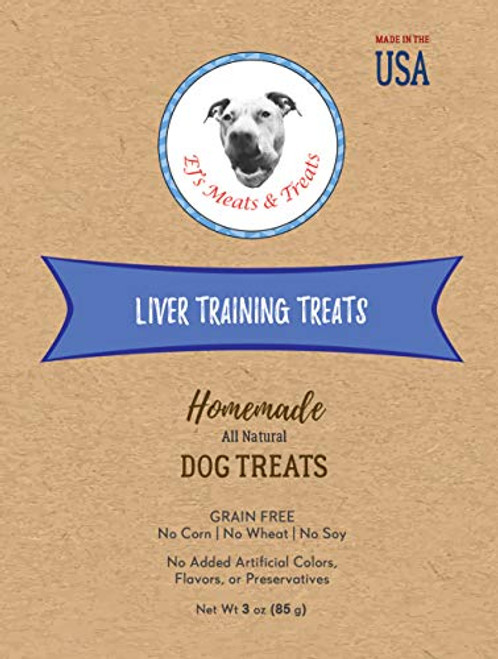 EJ s Meats  and  Treats Beef Liver All Natural Dog Training Treats Made in The USA