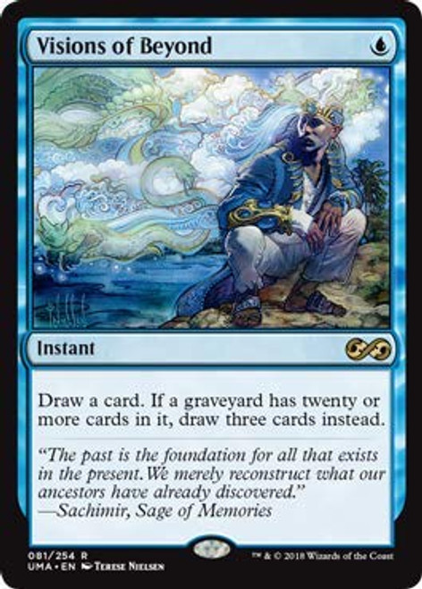 Magic The Gathering - Visions of Beyond - Ultimate Masters - Rare Magic The Gathering - Visions of Beyond - Ultimate Masters - Rare