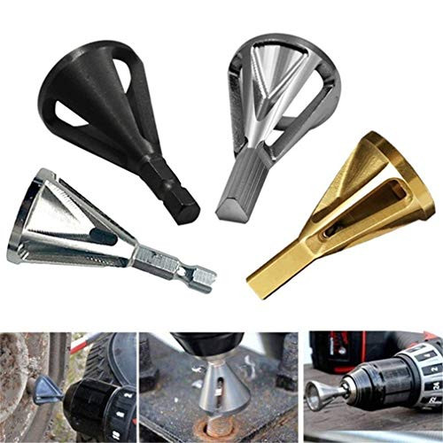 YINGYUE Deburring External Chamfer Tool Chamfer Tool Deburring External Drill High Speed Stainless Steel Burr Removal Bit Quickly Repairs Drill Bit Remove Burr Repairs Tools
