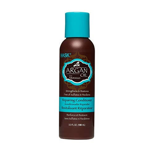 HASK Argan Oil Repairing Shampoo Conditioner Hair Travel Size Combo Set 3.3oz