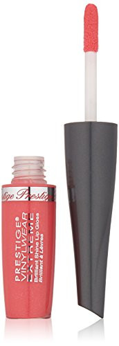 Prestige Cosmetics Prestige Vinylwear Extreme Brilliant Shine Lip Gloss  Intense Blossom  0.2 Fluid Ounce