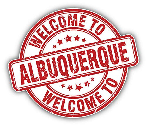 KW Vinyl Magnet Albuquerque Grunge Welcome Travel Stamp Truck Car Magnet Bumper Sticker Magnetic 5 inch Deca KW Vinyl Magnet Albuquerque Grunge Welcome Travel Stamp Truck Car Magnet Bumper Sticker Magnetic 5 inch Deca