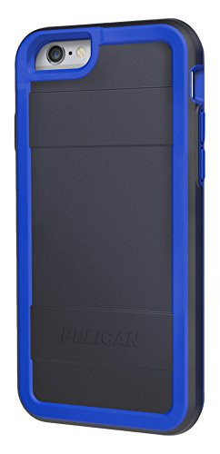 Pelican Cell Phone Case for Apple iPhone 6/6s - Retail Packaging - Black/Blue