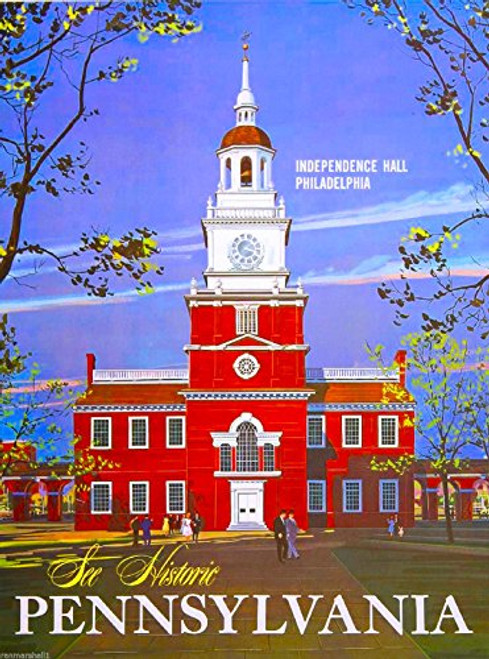MAGNET Philadelphia Independence Pennsylvania United States Travel Advertisemnt Magnet MAGNET Philadelphia Independence Pennsylvania United States Travel Advertisemnt Magnet