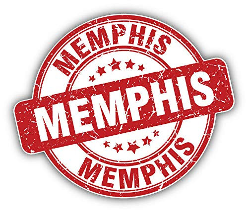 KW Vinyl Magnet Memphis Grunge Travel Stamp Truck Car Magnet Bumper Sticker Magnetic 5 inch KW Vinyl Magnet Memphis Grunge Travel Stamp Truck Car Magnet Bumper Sticker Magnetic 5 inch
