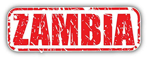 KW Vinyl Magnet Zambia Grunge Travel Stamp Truck Car Magnet Bumper Sticker Magnetic 5 inch KW Vinyl Magnet Zambia Grunge Travel Stamp Truck Car Magnet Bumper Sticker Magnetic 5 inch