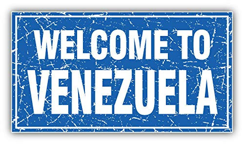 KW Vinyl Magnet Venezuela Grunge Travel Welcome Stamp Truck Car Magnet Bumper Sticker Magnetic 5 inch KW Vinyl Magnet Venezuela Grunge Travel Welcome Stamp Truck Car Magnet Bumper Sticker Magnetic 5 inch