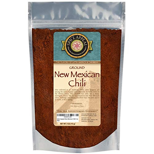 Spice Appeal New Mexican Chili in resealable stay fresh pouch 4 oz Spice Appeal New Mexican Chili in resealable stay fresh pouch 4 oz