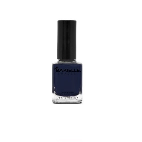 Barielle A Creamy Dark Navy and Purple Nail Polish  Moda Bleu  0.45 Fluid Ounce