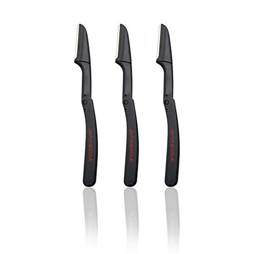 JAPONESQUE Ultimate Touch-Up Razors for Facial Hair Grooming