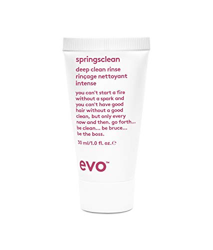 EVO Springsclean Deep Clean Rinse Shampoo  1.1 Fl Oz  Travel Size