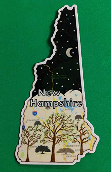 New Hampshire Sticker  New Hampshire  New Hampshire Art