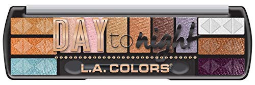 L.A. Colors Day To Night Eyeshadow Palette  Sunset  1 Ounce