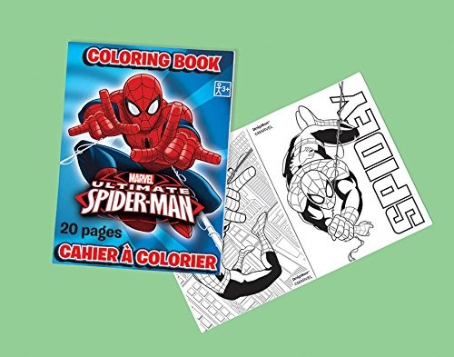 Ultimate Spider-Man Activity Pad Favor  Party Favor