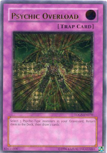 Yu-Gi-Oh! - Psychic Overload  TDGS-EN070  - The Duelist Genesis - Unlimited Edition - Ultimate Rare