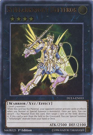 YU-GI-OH! - Stellarknight Delteros  DUEA-EN053  - Duelist Alliance - Unlimited Edition - Ultimate Rare