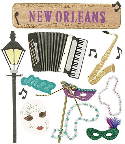 EK Success Jolee s Boutique Themed Stickers- New Orleans