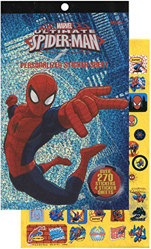Disney Marvel Ultimate Spiderman Sticker Pad with Over 270 Stickers