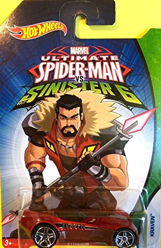 Hot Wheels 2016 1 64 Ultimate Spider-Man v Sinister 6 Rel 2 KRAVEN ETTORIUM