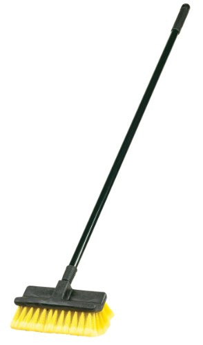 Carrand 93060 Dip-N Brush Tri-Level 8" Brush Head with 48" Steel Black Handle