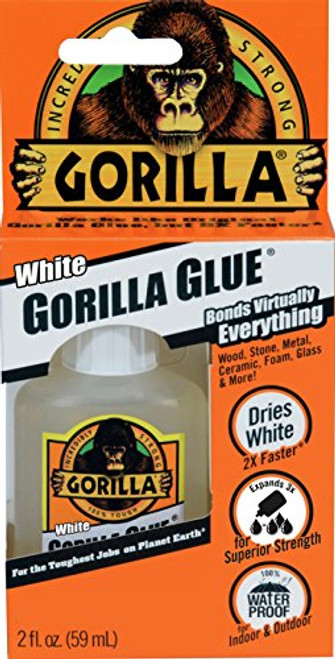 Gorilla White Gorilla Glue, 2 oz, White