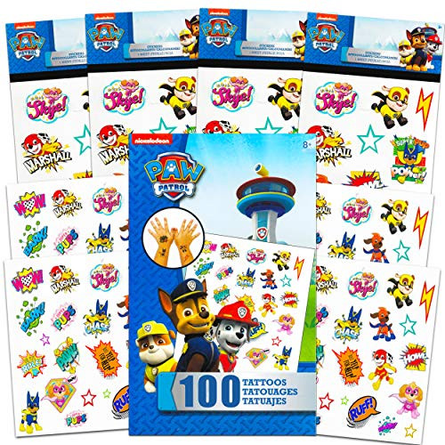 Paw Patrol Stickers and Tattoos Party Favors Bundle Set ~ 200 Paw Patrol Temporary Tattoos and Stickers Paw Patrol Party Supplies Paw Patrol Stickers and Tattoos Party Favors Bundle Set ~ 200 Paw Patrol Temporary Tattoos and Stickers Paw Patrol Party Supplies