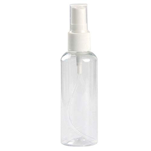 smallwoodi Empty Spray Bottle  Water Bottle  Water Cup  Portable Travel Transparent Plastic Empty Cosmetic Sample Spray Bottle Atomizer 10ml