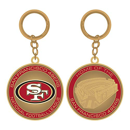 Pro Specialties Group NFL San Francisco 49ers SAN Francisco 49ERS Keychain Ultimate Red Small one Size Pro Specialties Group NFL San Francisco 49ers SAN Francisco 49ERS Keychain Ultimate Red Small one Size