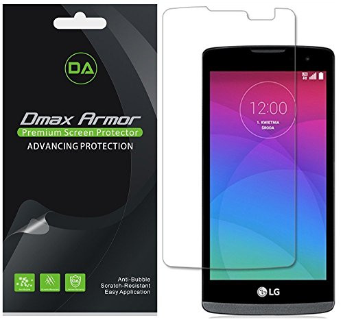 6-Pack  Dmax Armor for LG Sunset LG Destiny Screen Protector Anti-Bubble High Definition Clear Shield