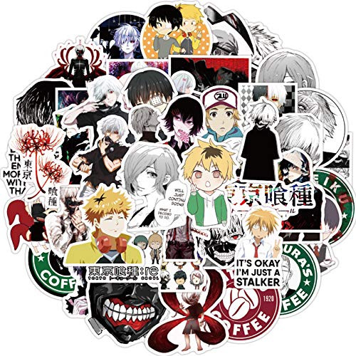Tokyo Ghoul Anime Cartoon Laptop Stickers Waterproof Skateboard Car Snowboard Bicycle Luggage Decal  Tokyo Ghoul Tokyo Ghoul Anime Cartoon Laptop Stickers Waterproof Skateboard Car Snowboard Bicycle Luggage Decal  Tokyo Ghoul