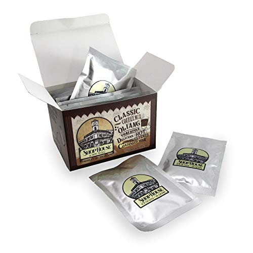 Shophouse Traditional Thai Southeast Asian Oliang Coffee Blend in Single Serve Sachets  10 servings