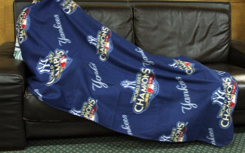 Northwest MLB New York Yankees 2009 World Series Champions Fleece Throw Blanket Northwest MLB New York Yankees 2009 World Series Champions Fleece Throw Blanket