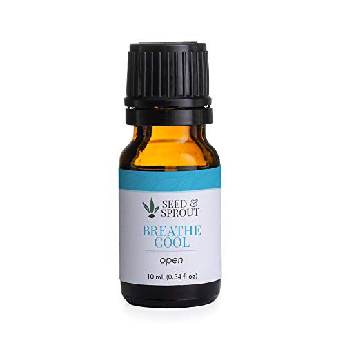 Seed  and  Sprout 10 Ml Essential Oil Breathe Cool Blend  Breathe Cool  0.33 Fluid Ounce