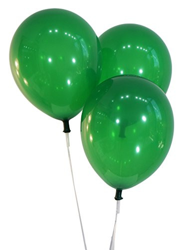 Creative Balloons 12" Latex Balloons - Pack of 72 Pieces - Decorator Emerald Green